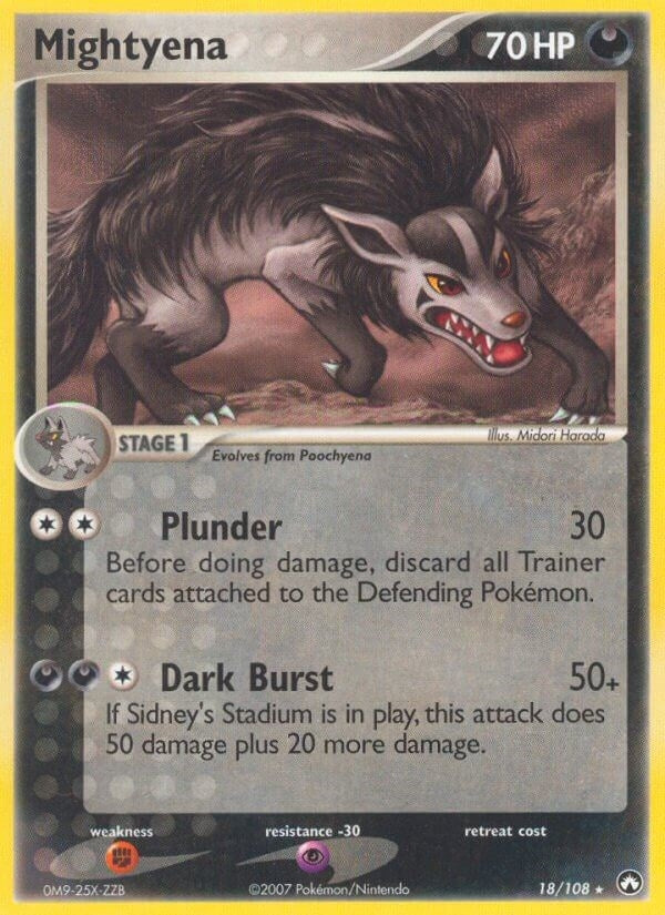 Image for Mightyena (18/108) [Power Keepers] - Pokemon