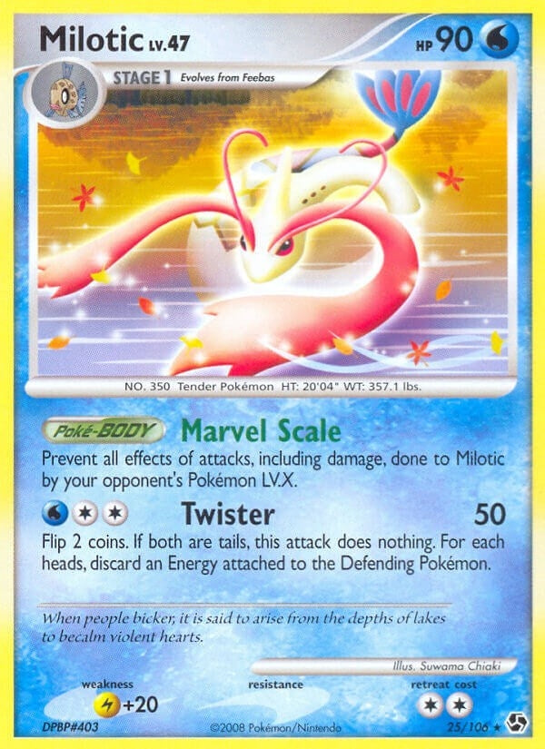 Image for Milotic (25/106) [Great Encounters] - Pokemon