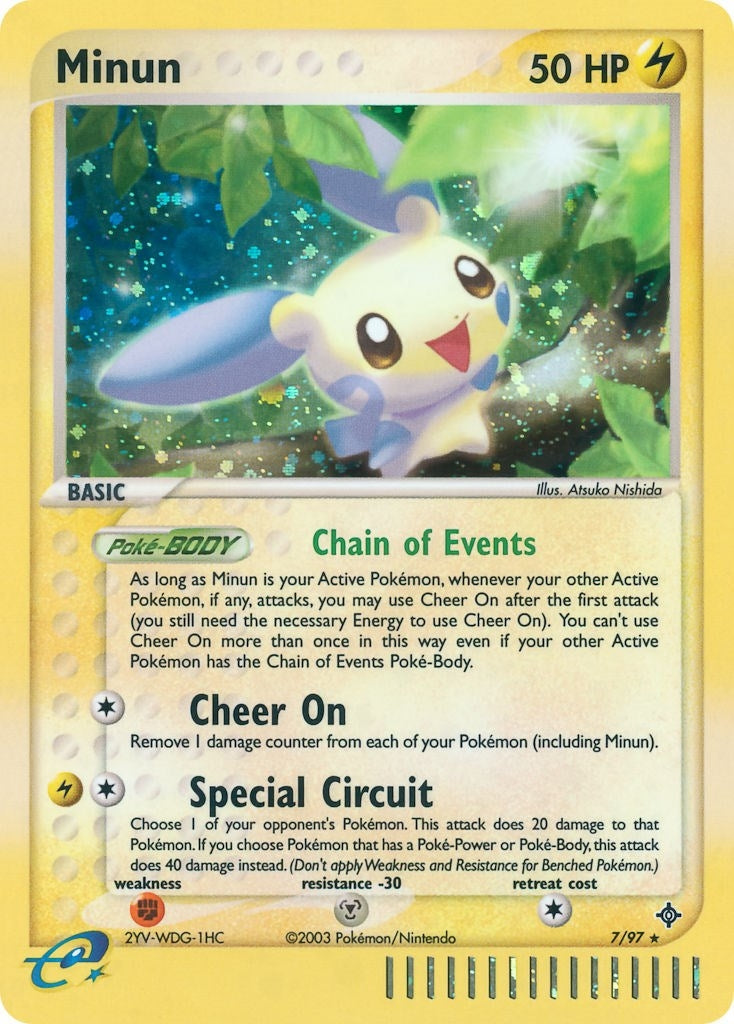 Image for Minun (7/97) [Dragon] - Pokemon