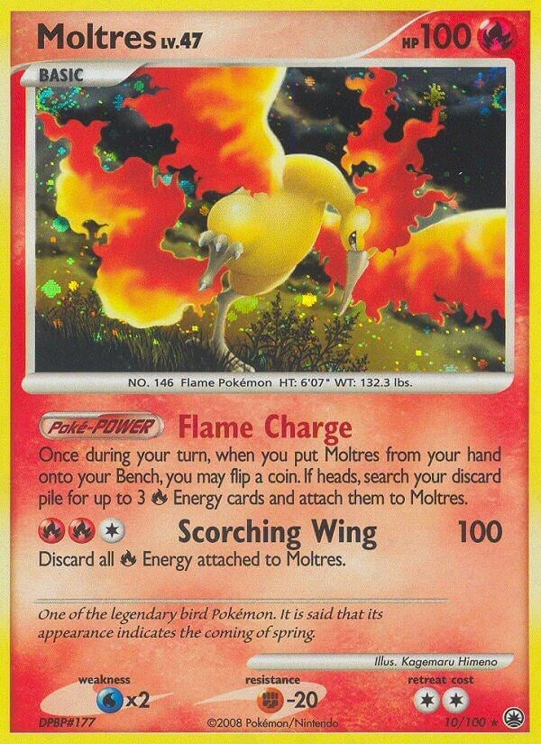 Image for Moltres (10/100) [Majestic Dawn] - Pokemon