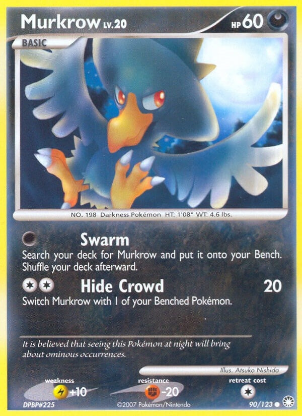 Image for Murkrow (90/123) [Mysterious Treasures] - Pokemon