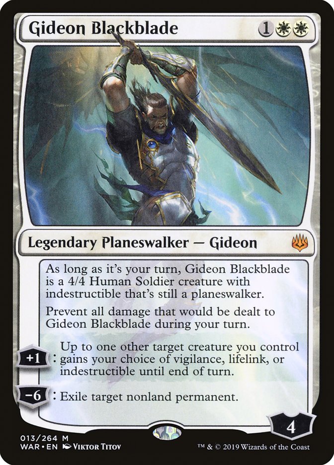 Gideon Blackblade (13) (War of the Spark)