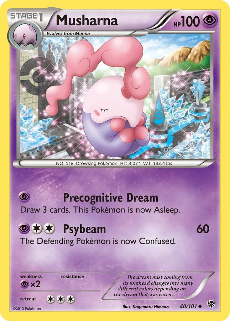 Image for Musharna (40/101) [Plasma Blast] - Pokemon