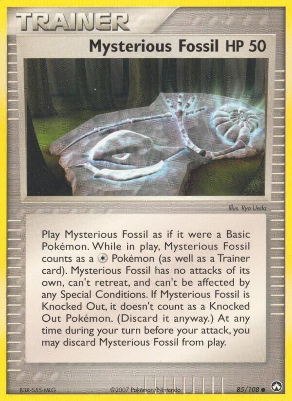 Image for Mysterious Fossil (85/108) [Power Keepers] - Pokemon