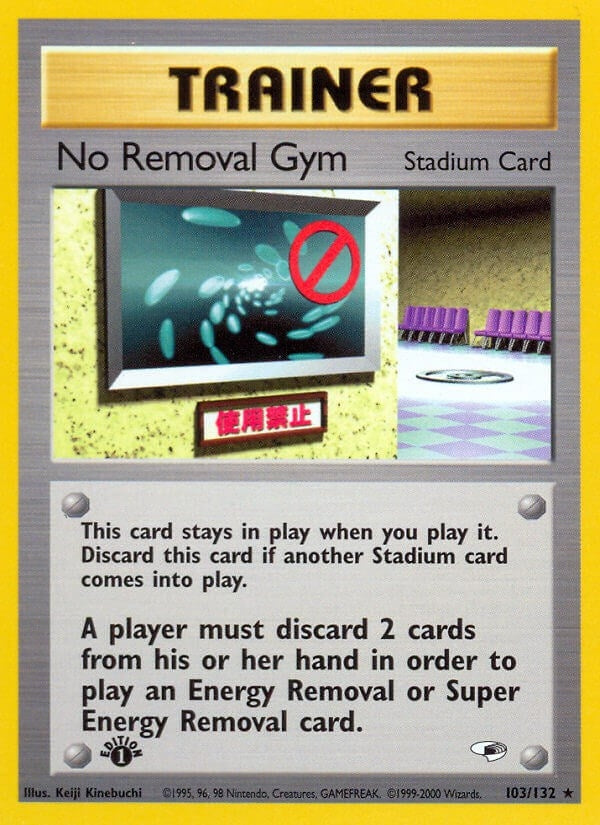 Image for No Removal Gym (103/132) [Gym Heroes] - Pokemon