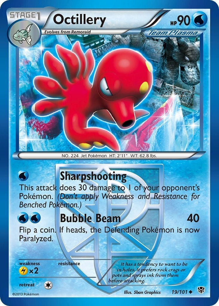 Image for Octillery (Team Plasma) (19/101) [Plasma Blast] - Pokemon