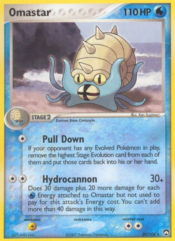 Image for Omastar (20/108) [Power Keepers] - Pokemon