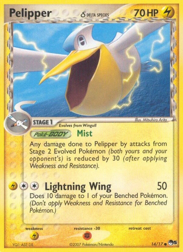 Image for Pelipper (Delta Species) (014/017) [POP Series 5] - Pokemon