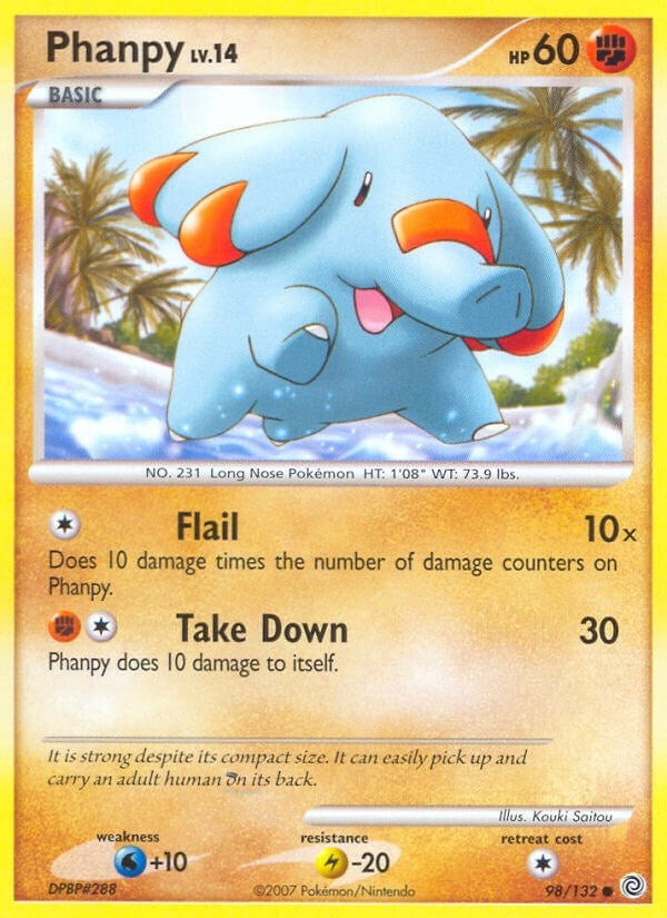 Image for Phanpy (98/132) [Secret Wonders] - Pokemon