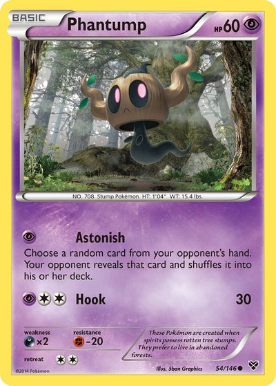 Phantump (54/146) (XY Base Set)