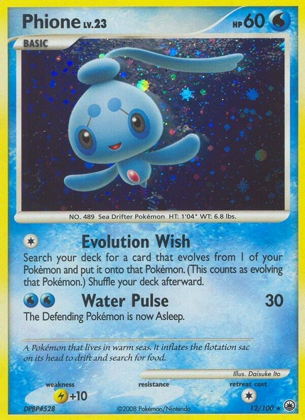 Image for Phione (12) (12/100) [Majestic Dawn] - Pokemon