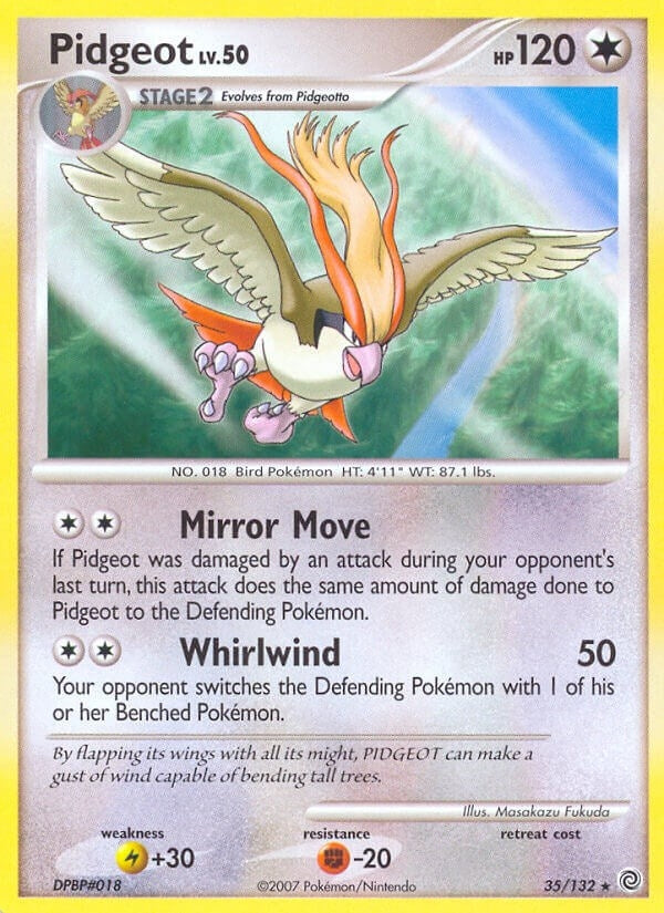 Image for Pidgeot (35/132) [Secret Wonders] - Pokemon