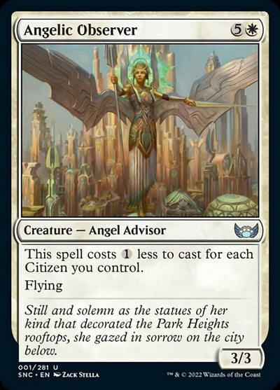 Angelic Observer (1) (Streets of New Capenna)