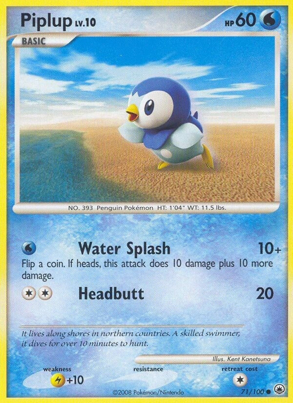 Image for Piplup (71) (71/100) [Majestic Dawn] - Pokemon