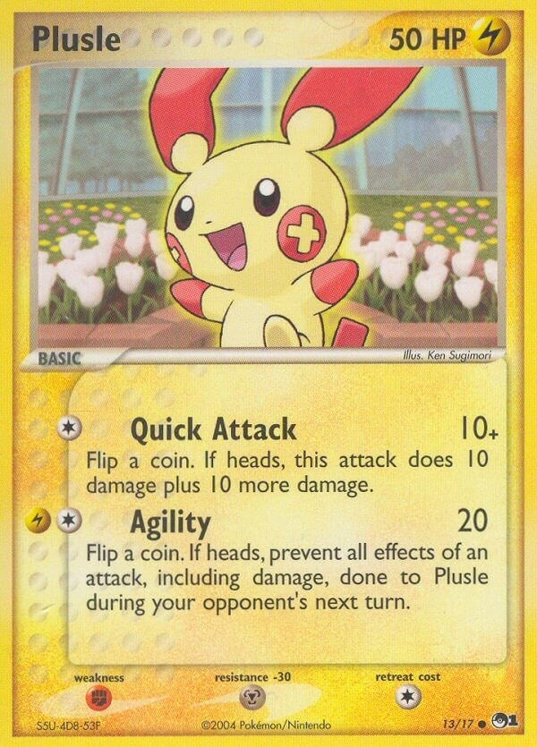 Image for Plusle (013/017) [POP Series 1] - Pokemon