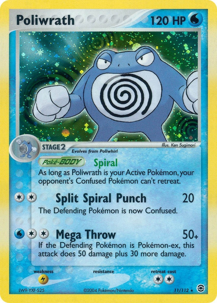 Image for Poliwrath (11/112) [FireRed & LeafGreen] - Pokemon