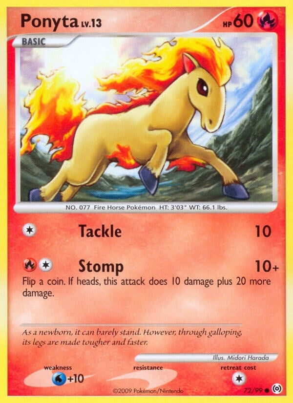 Image for Ponyta (72) (72/99) [Arceus] - Pokemon