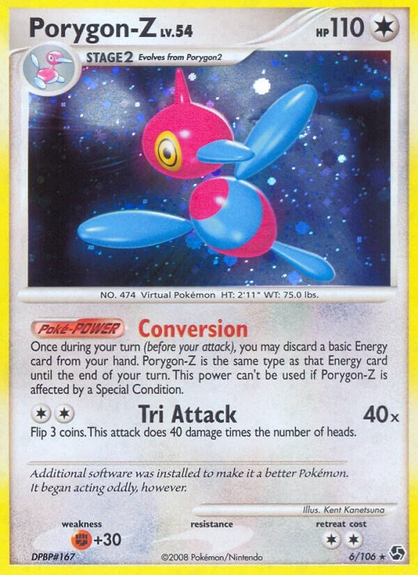 Image for Porygon-Z (6/106) [Great Encounters] - Pokemon