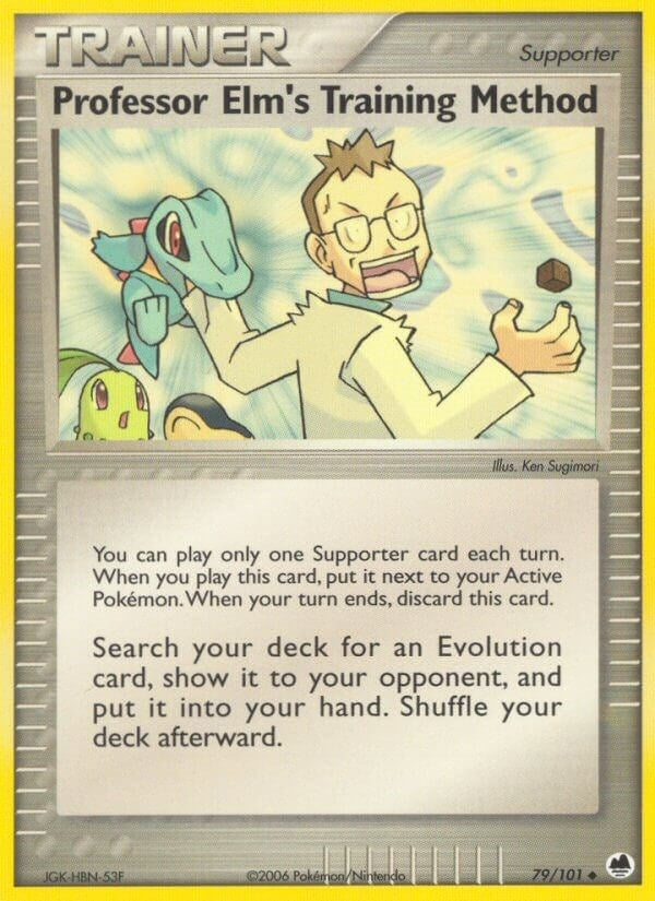 Image for Professor Elm's Training Method (79/101) [Dragon Frontiers] - Pokemon