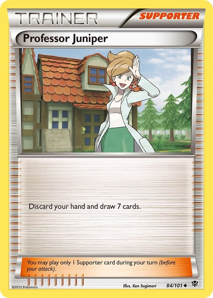 Image for Professor Juniper (84/101) [Plasma Blast] - Pokemon