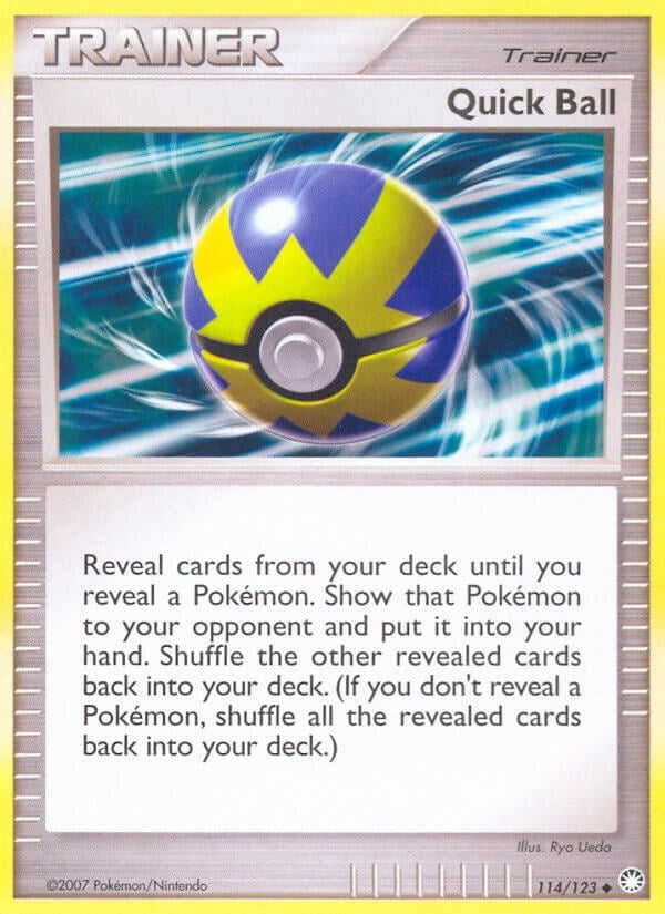 Image for Quick Ball (114/123) [Mysterious Treasures] - Pokemon