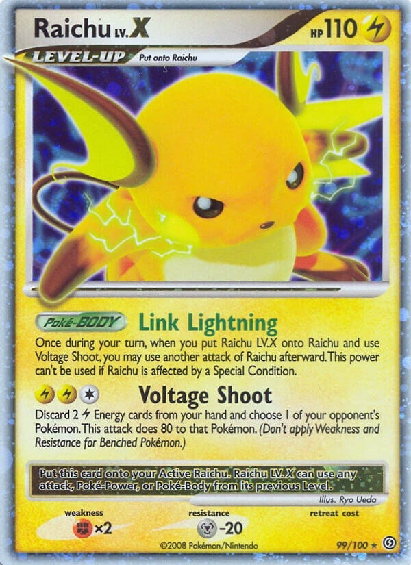 Image for Raichu LV.X (99/100) [Stormfront] - Pokemon