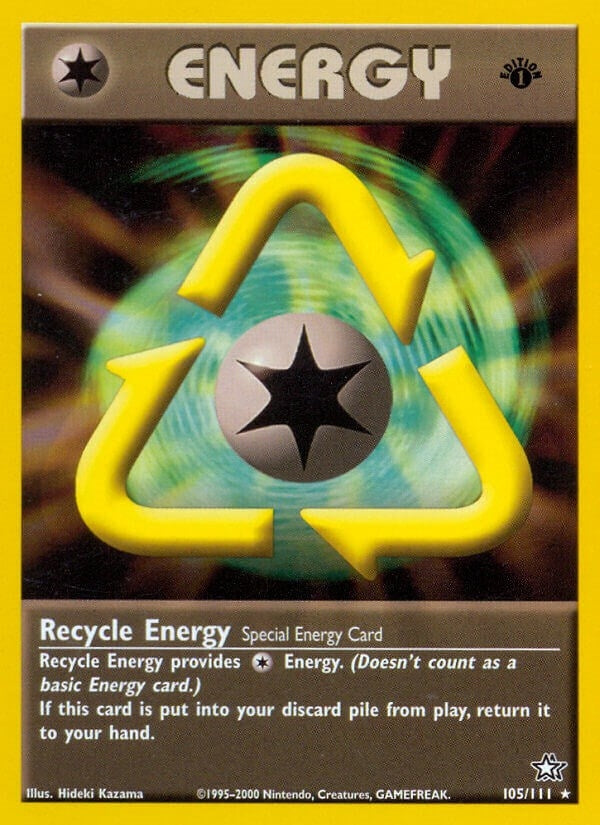 Image for Recycle Energy (105/111) [Neo Genesis] - Pokemon