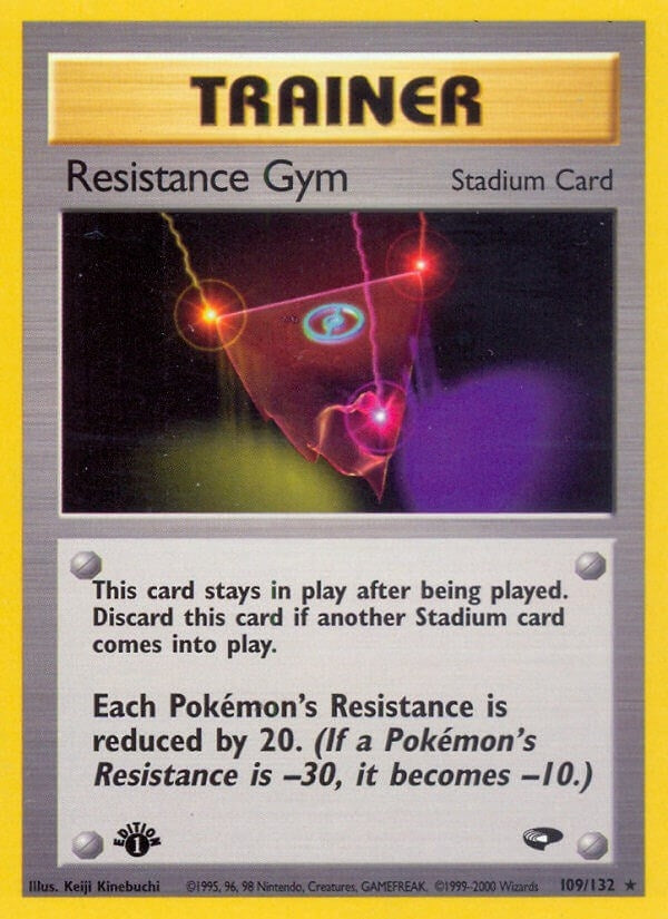 Image for Resistance Gym (109/132) [Gym Challenge] - Pokemon