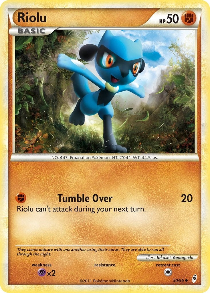 Image for Riolu (50/95) [Call of Legends] - Pokemon
