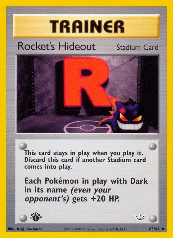 Rocket's Hideout (63/64) [Neo Revelation]