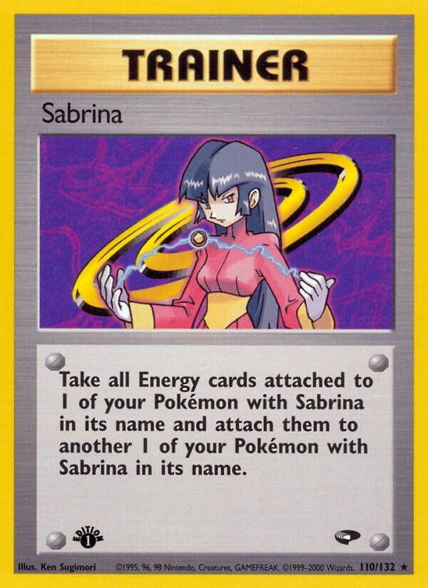 Image for Sabrina (110) (110/132) [Gym Challenge] - Pokemon