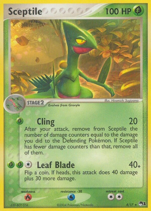 Image for Sceptile (004/017) [POP Series 1] - Pokemon