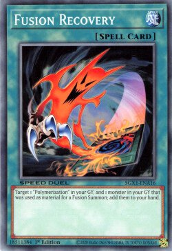 Fusion Recovery (SGX1-ENA16) (Speed Duel GX: Duel Academy Box)