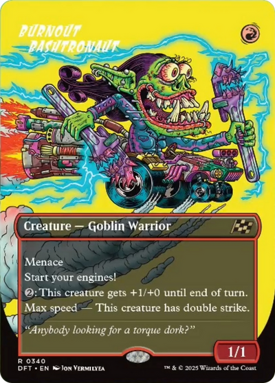 Burnout Bashtronaut (Borderless) (340) (Aetherdrift)