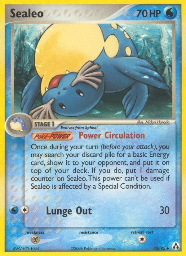 Image for Sealeo (43/92) [Legend Maker] - Pokemon