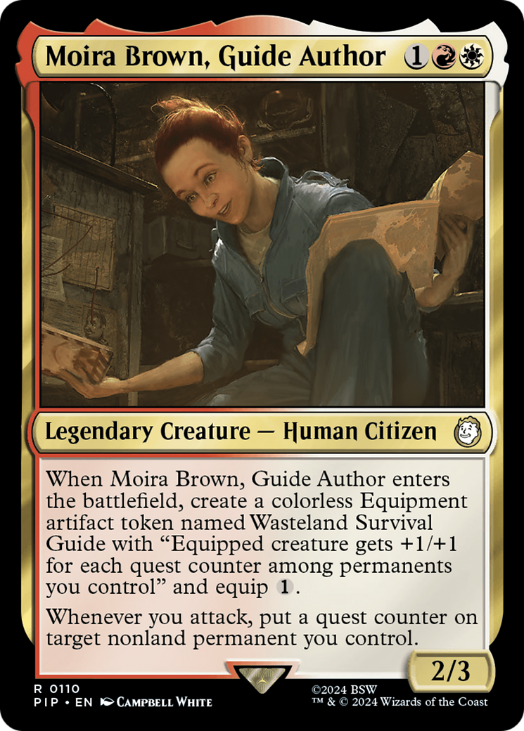 Moira Brown, Guide Author (110) (Universes Beyond: Fallout)