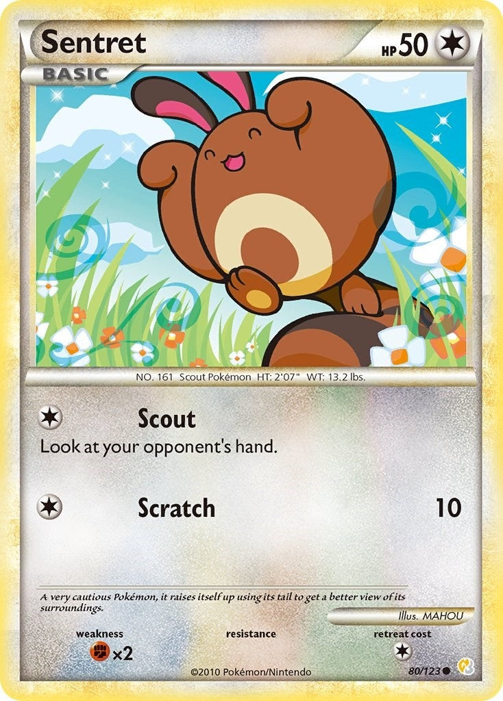 Image for Sentret (80/123) [HeartGold SoulSilver] - Pokemon