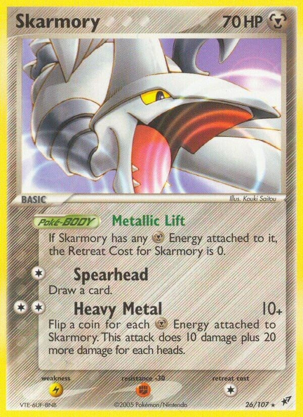 Image for Skarmory (26/107) [Deoxys] - Pokemon