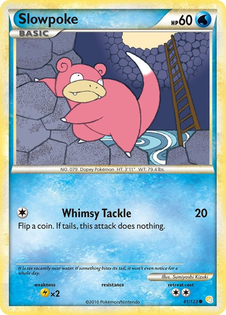 Image for Slowpoke (81/123) [HeartGold SoulSilver] - Pokemon