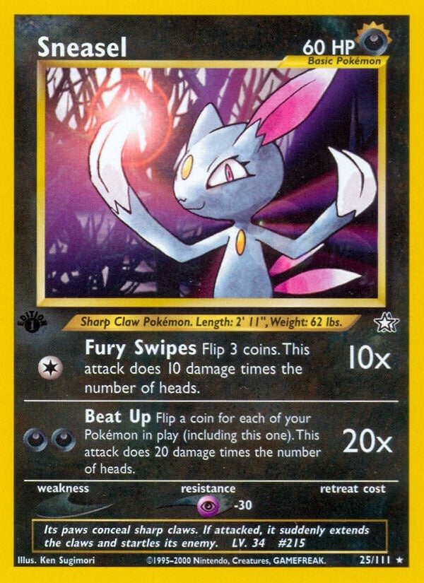 Sneasel (025/111) (Neo Genesis)