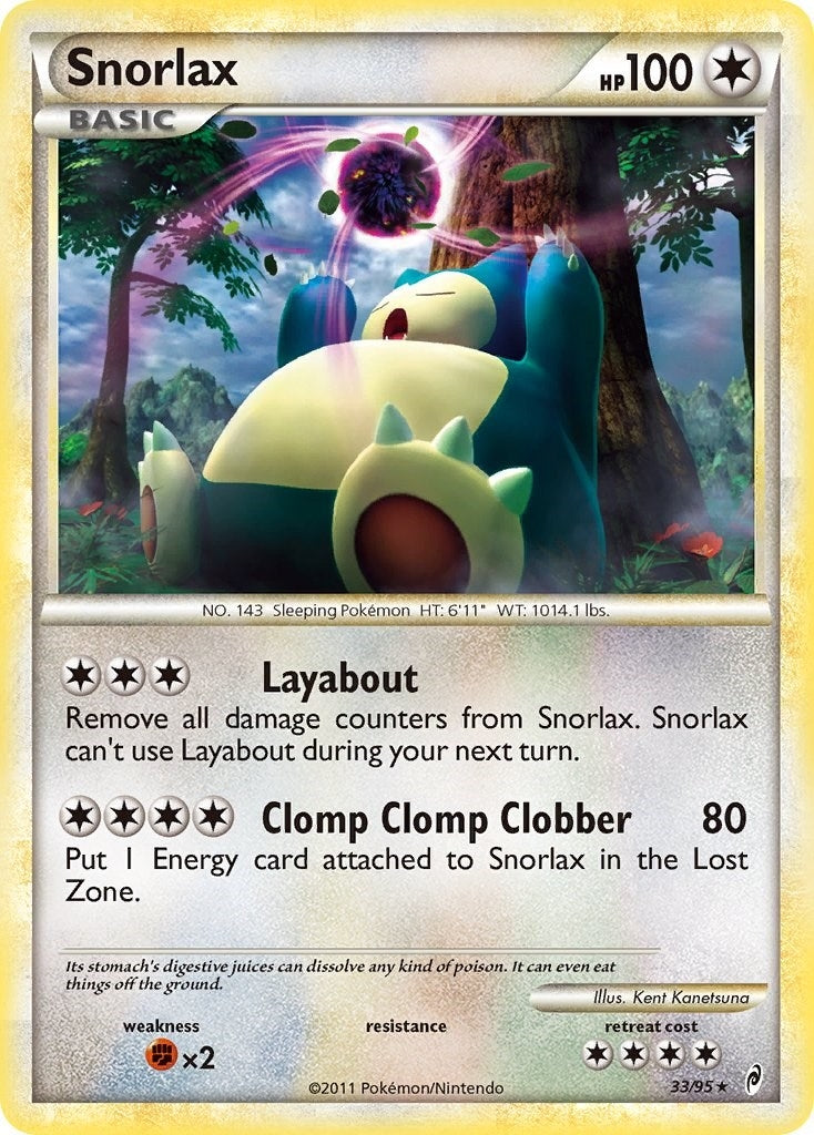Image for Snorlax (33/95) [Call of Legends] - Pokemon