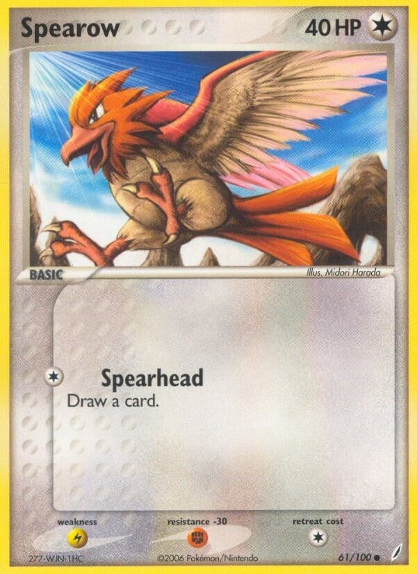 Image for Spearow (61/100) [Crystal Guardians] - Pokemon
