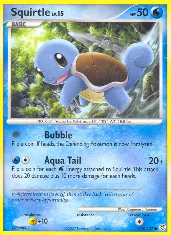 Image for Squirtle (112/132) [Secret Wonders] - Pokemon