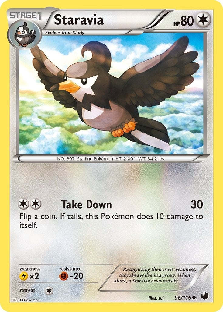 Image for Staravia (96/116) [Plasma Freeze] - Pokemon