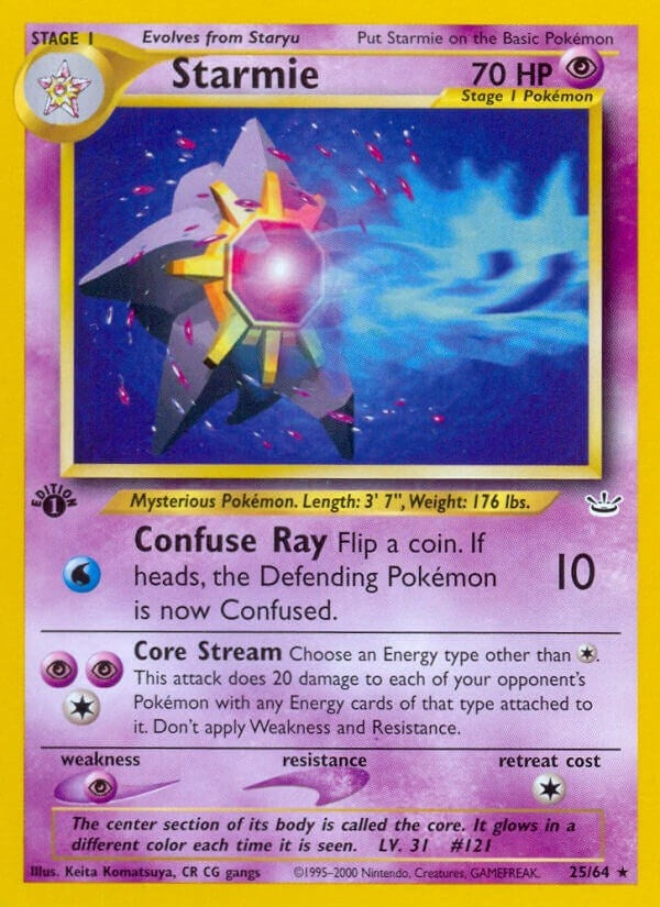 Image for Starmie (25/64) [Neo Revelation] - Pokemon