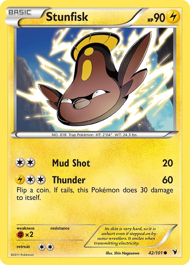 Image for Stunfisk (42) (42/101) [Noble Victories] - Pokemon