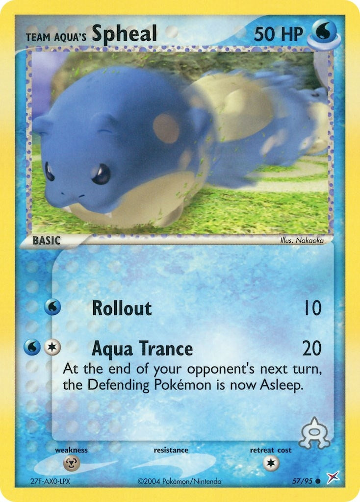 Image for Team Aqua's Spheal (57/95) [Team Magma vs Team Aqua] - Pokemon