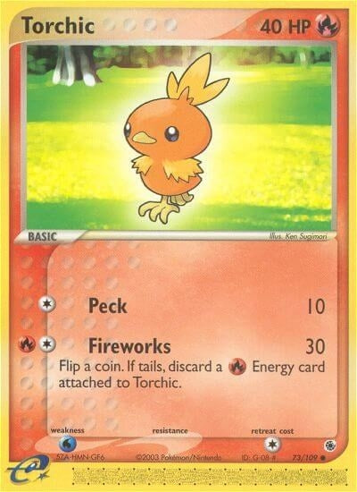 Image for Torchic (73/109) [Ruby and Sapphire] - Pokemon