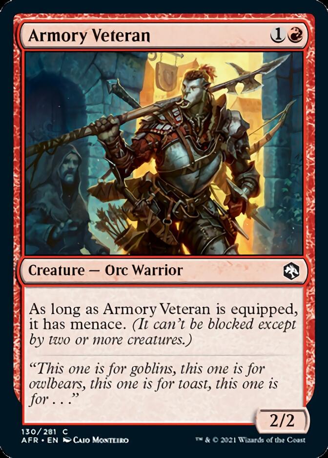 Armory Veteran (130) [Adventures in the Forgotten Realms]