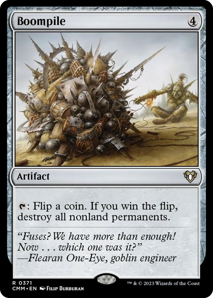 Boompile (371) [Commander Masters]